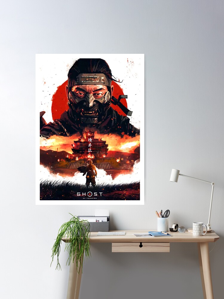 The Game Of Ghost Of Tsushima Video Game Series Action Wall Art - POSTER  20x30