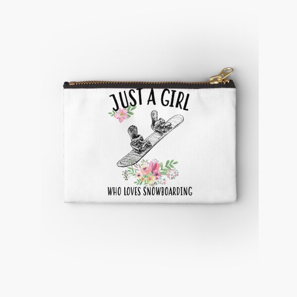 Item preview, Just a girl who loves snowboarding designed and sold by Landesign.