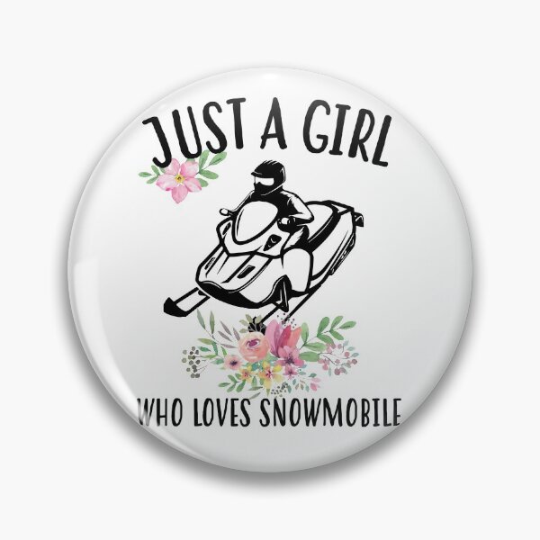Item preview, Just a girl who loves Snowmobile designed and sold by Landesign.