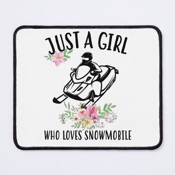 Item preview, Just a girl who loves Snowmobile designed and sold by Landesign.