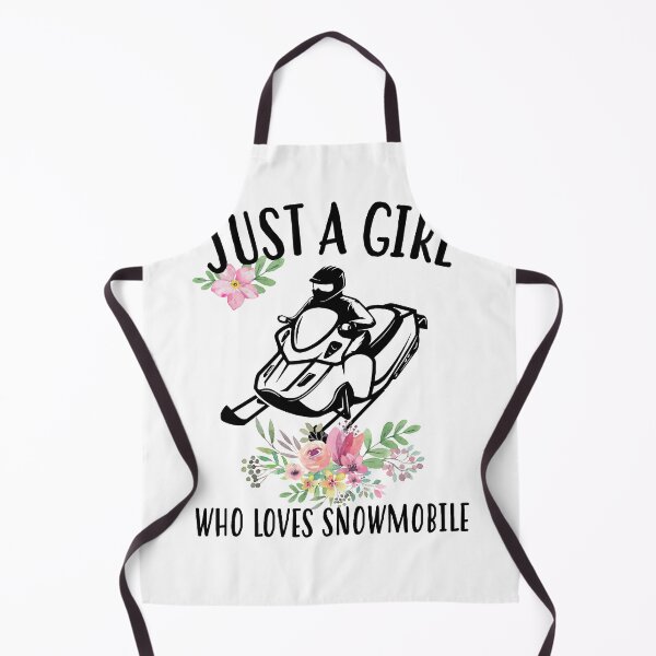 Item preview, Just a girl who loves Snowmobile designed and sold by Landesign.