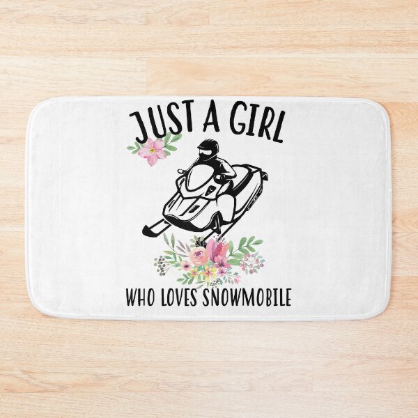 Item preview, Just a girl who loves Snowmobile designed and sold by Landesign.