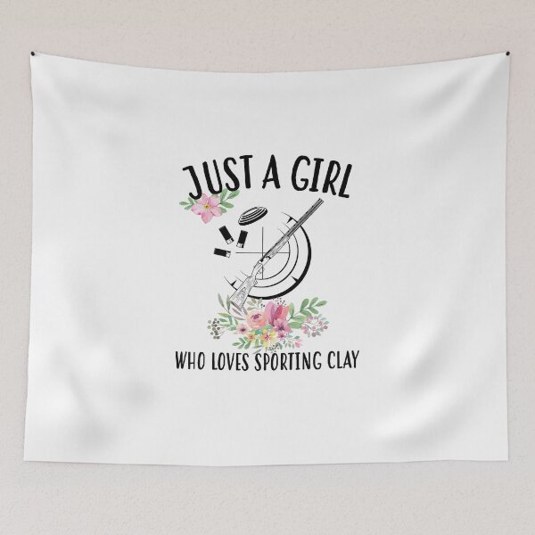 Item preview, Just a girl who loves sporting clay designed and sold by Landesign.