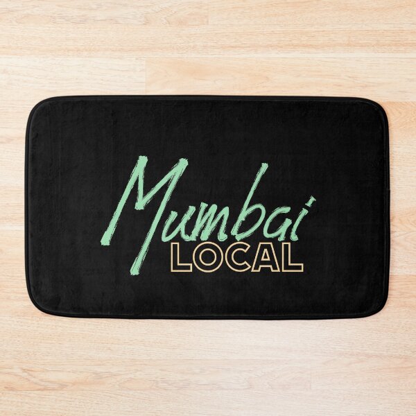 Item preview, Mumbai Local, India, Indian Quote designed and sold by Digital Lama Creations.