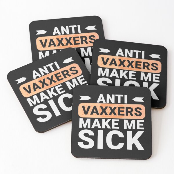 Item preview, anti vaxxers make me sick brandade      designed and sold by Purplerushh.
