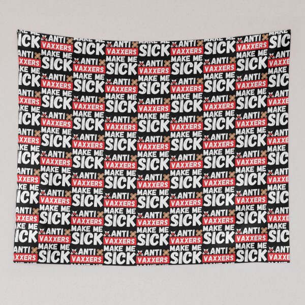 Item preview, anti vaxxers make me sick       designed and sold by Purplerushh.