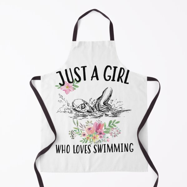 Item preview, Just a girl who loves Swimming designed and sold by Landesign.