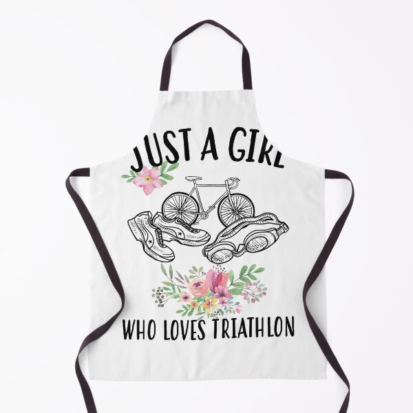 Item preview, Just a girl who loves triathlon designed and sold by Landesign.