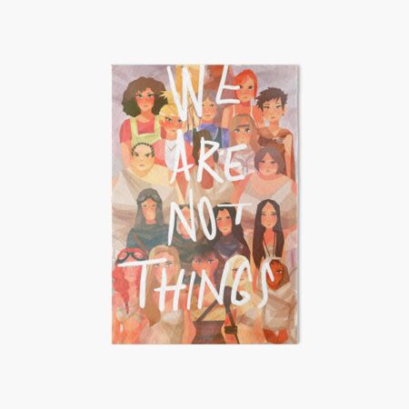 Item preview, We are not things designed and sold by Ana Amorim (Flatceteraart).