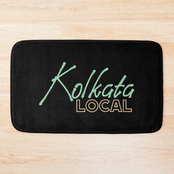 Item preview, Kolkata Local, India, Indian Quote designed and sold by Digital Lama Creations.