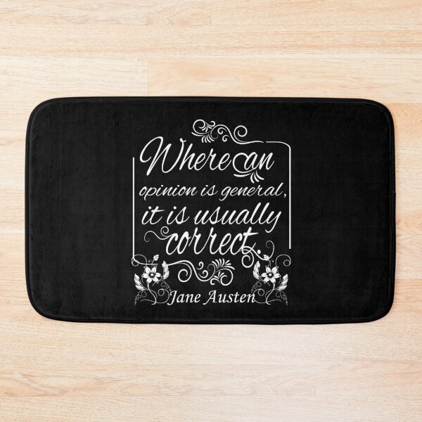 Item preview, Jane Austen Pride and Prejudice Quotes Romantic Novel designed and sold by TopTeeShop.