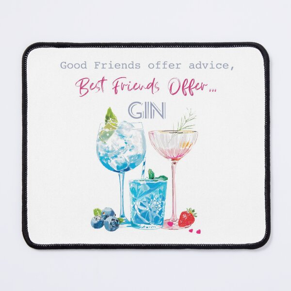 Item preview, Best friends Offer Gin designed and sold by Leatextileart.