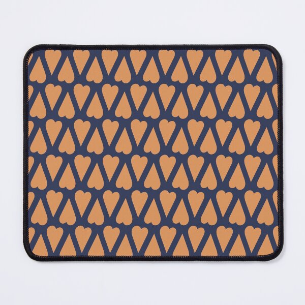 Item preview, Nested Hearts in navy blue and peach blush designed and sold by FrancesPoff.