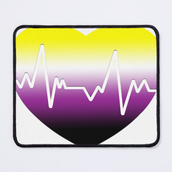 Item preview, Non-Binary Heart Beat designed and sold by RMSartZ.