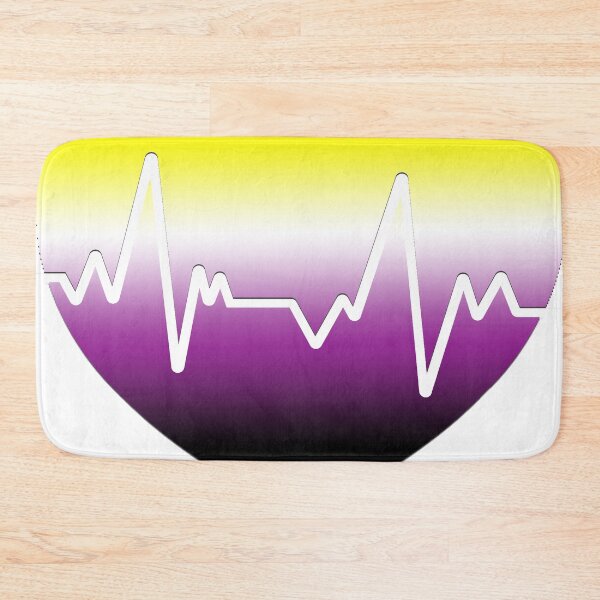 Item preview, Non-Binary Heart Beat designed and sold by RMSartZ.