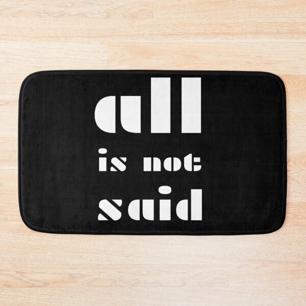 Item preview, "All is not said" - Real life wisdom African proverb designed and sold by Tony Cisse.