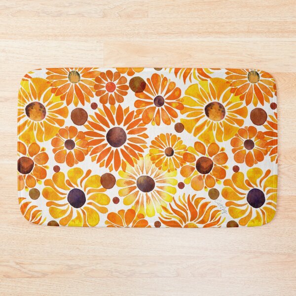 Item preview, Flower Power – Orange designed and sold by Cat Coquillette.