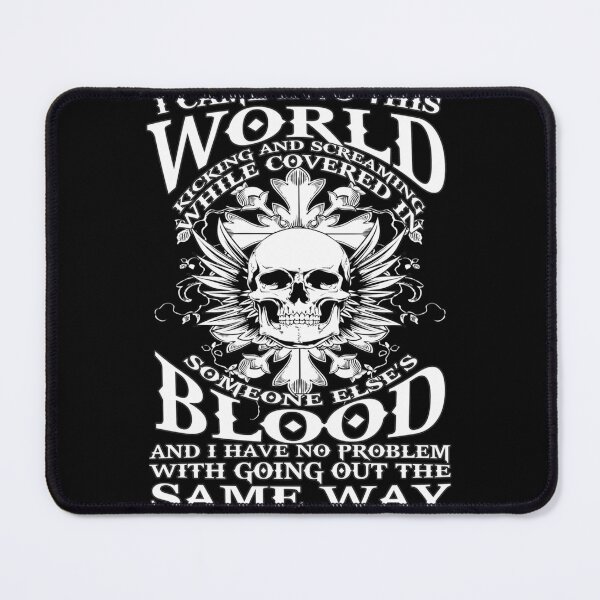 Item preview, I Came Into This World Kicking And Screaming Quote T-Shirt| Perfect Gift designed and sold by sopijean.