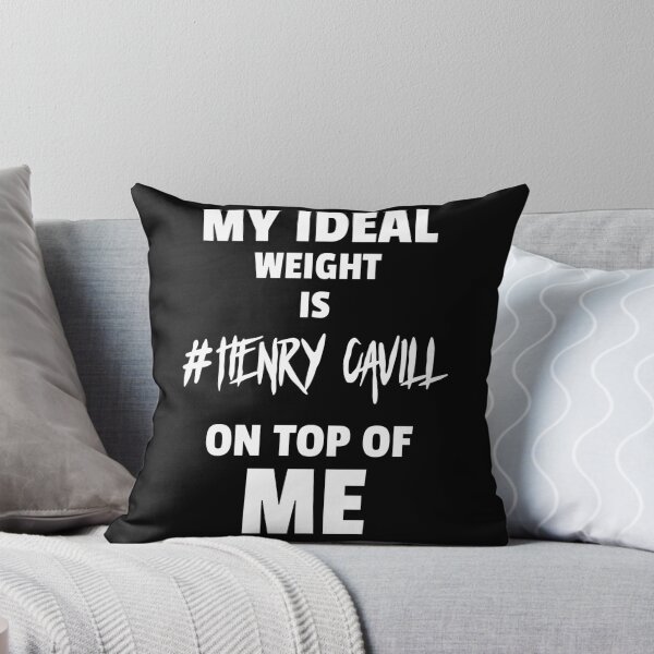 Item preview, My Ideal Weight Is Henry Cavill On Top Of Me designed and sold by LX016.