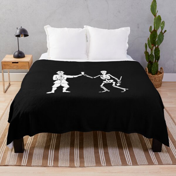 Item preview, Bartholomew Roberts Pirate Flag designed and sold by Orata.