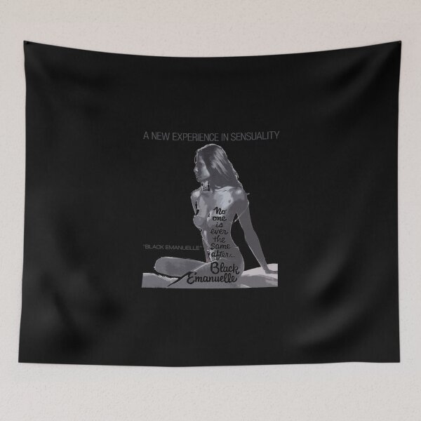 Item preview, Black Emmanuelle Sticker designed and sold by deestell.