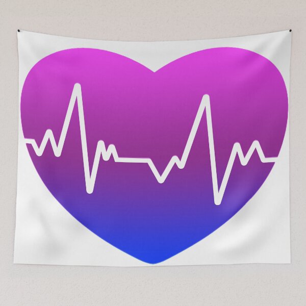Item preview, Bisexual Heart Beat designed and sold by RMSartZ.