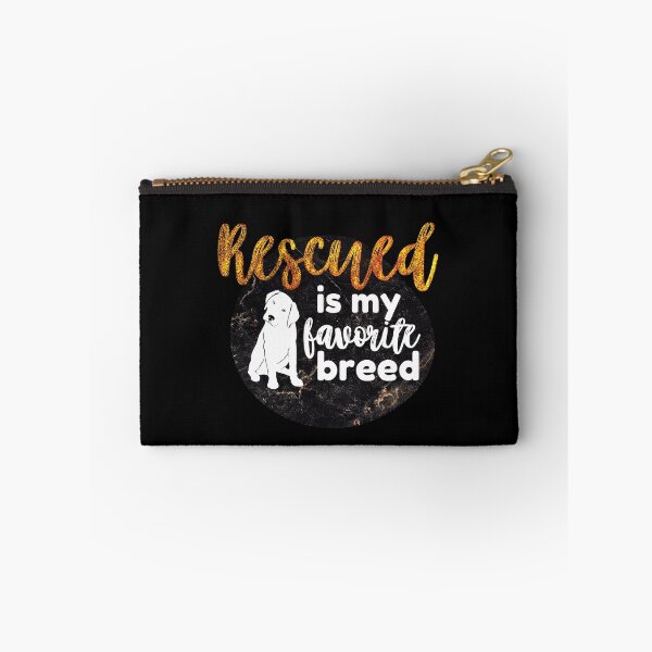 Item preview, Rescued is my favorite breed - Dog Glitter Orange designed and sold by dbyjane.