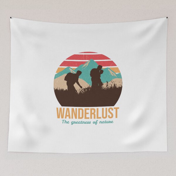 Item preview, Wanderlust designed and sold by TheHillSpruce.