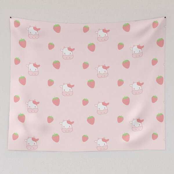 Item preview, Strawberry cow designed and sold by mooneko.