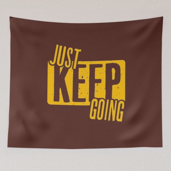 Item preview, just keep going designed and sold by Thehecticstore.