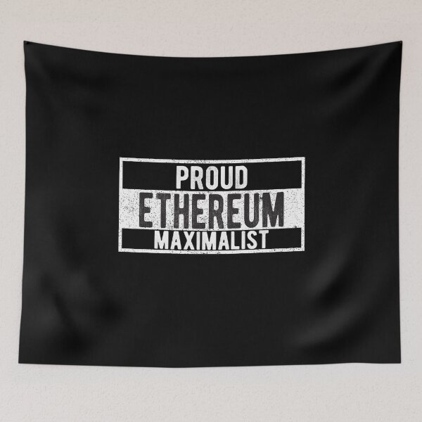 Item preview, Vintage Proud Ethereum Maximalist Crypto Bull Run  designed and sold by lolquotes.