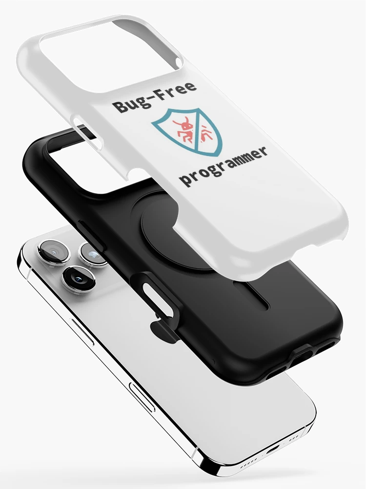 Thumbnail 2 of 4, iPhone Case, Bug-Free Programmer, Bug-Free Programming, Software Engineer, Computer Science, Programming Humor designed and sold by Max-Wear.