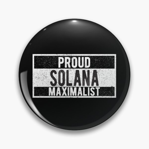 Item preview, Vintage Proud Solana Maximalist Crypto Bull Run  designed and sold by lolquotes.