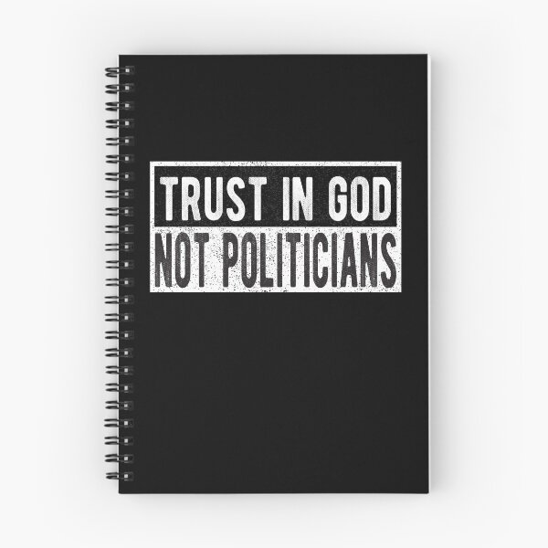 Artikelvorschau, Vertrauen Sie auf Gott, nicht auf Politiker entworfen und verkauft von lolquotes.