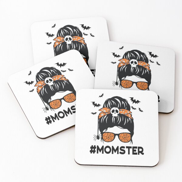 Item preview, Messy Bun Mom Halloween Funny Momster designed and sold by manzee.