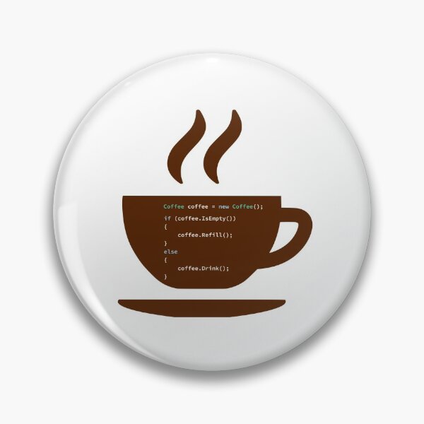 Item preview, If Coffee Is Empty Refill, else Drink in Some Abstract Programming Language, Programmer, Source Code, Programming Code, Software Engineer, Computer Science, Programming Humor designed and sold by Max-Wear.