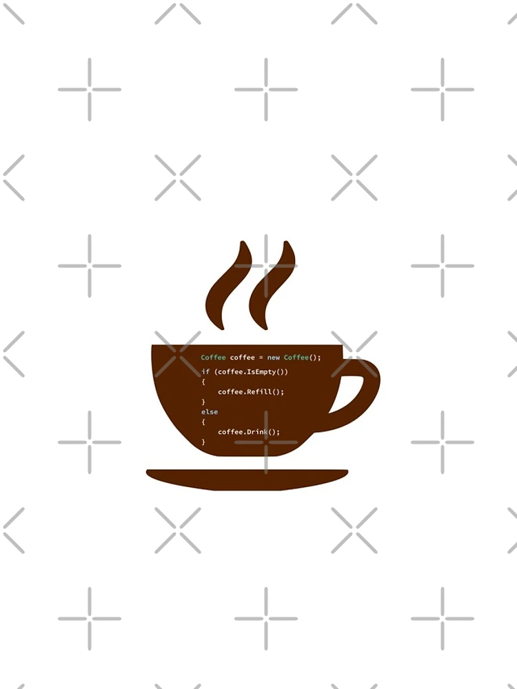 Thumbnail 4 of 4, Samsung Galaxy Phone Case, If Coffee Is Empty Refill, else Drink in Some Abstract Programming Language, Programmer, Source Code, Programming Code, Software Engineer, Computer Science, Programming Humor designed and sold by Max-Wear.