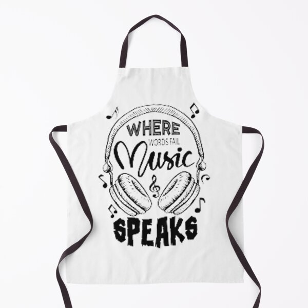 Item preview, WHEN WORDS FAIL MUSIC SPEAKS designed and sold by Marakstore.