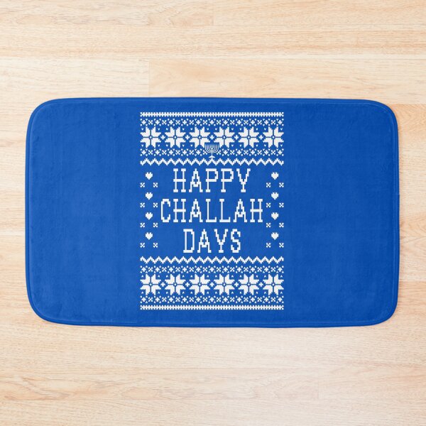 Item preview, Happy Challah Days - Ugly Hanukkah Sweater Style designed and sold by Christmas-Tees.