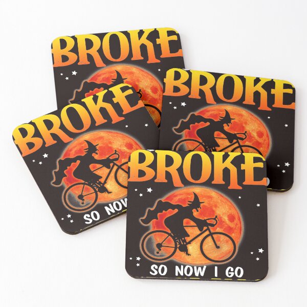 Item preview, My Broom Broke So Now I Go Cycling Cool Halloween designed and sold by JonathanJeffrey.