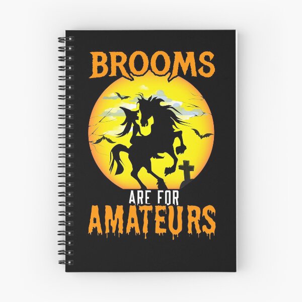 Item preview, Horses Equestrian Witch Halloween Brooms Are For Beginners designed and sold by SidouSenpai.