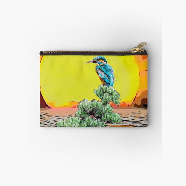 Item preview, Kingfisher bonsai desert sunset  designed and sold by TrippyEarth.