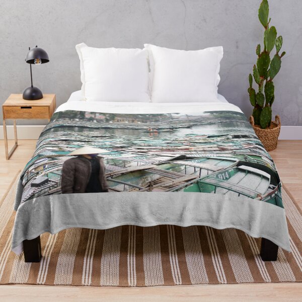 Item preview, Boats In Vietnam - South East Asia designed and sold by LachieMyles.