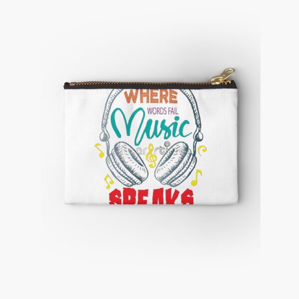 Item preview, WHEN WORDS FAIL MUSIC SPEAKS designed and sold by Marakstore.