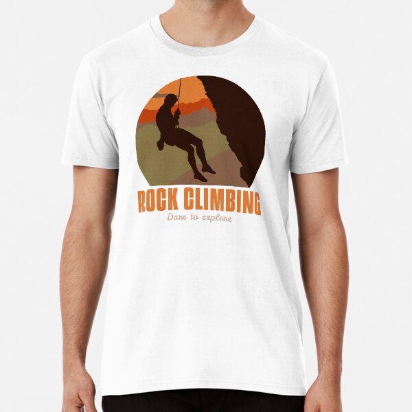 Rock Climbing Premium T-Shirt