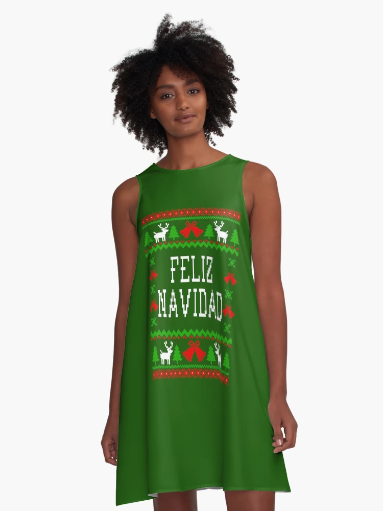 Feliz navidad christmas sweater best sale