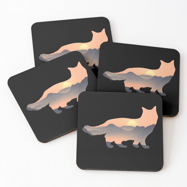 Item preview, Ragdoll cat Silhouette Sun Mountain Gift designed and sold by alaechamlal.