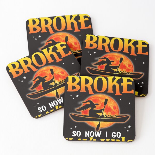 Item preview, My Broom Broke So Now I Go Kayaking Cool Halloween designed and sold by JonathanJeffrey.