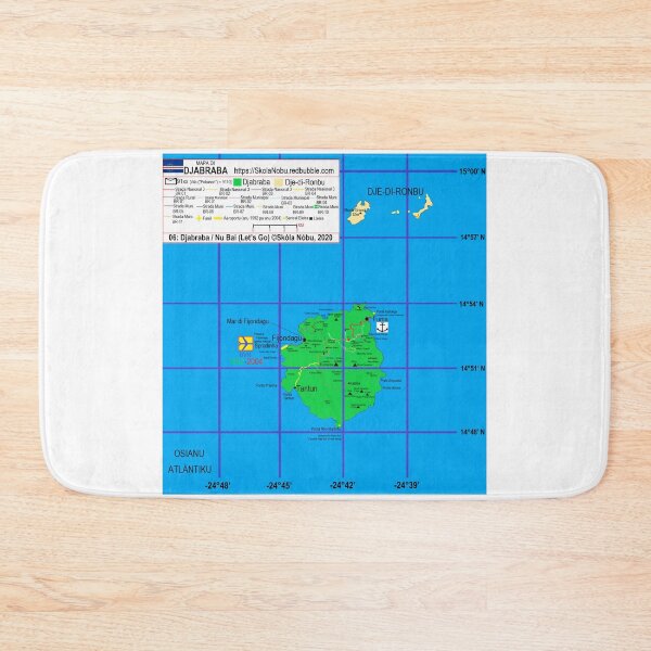 Item preview, Mapa di Djabraba designed and sold by SkolaNobu.