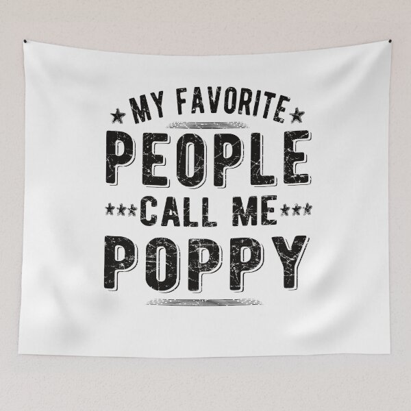 Item preview, Poppy Grandpa Fathers Day Poppy Grandfather Dad designed and sold by Pukiart.